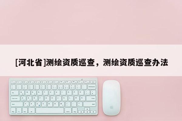[河北省]測繪資質(zhì)巡查，測繪資質(zhì)巡查辦法