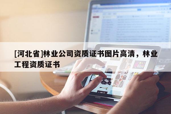 [河北省]林業(yè)公司資質(zhì)證書圖片高清，林業(yè)工程資質(zhì)證書