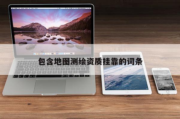 包含地圖測繪資質掛靠的詞條