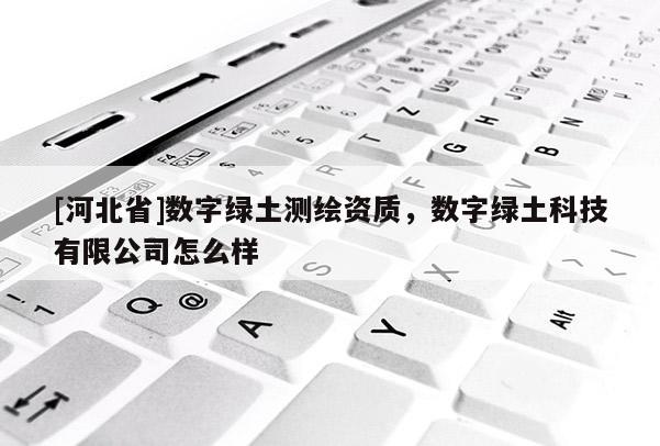 [河北省]數字綠土測繪資質，數字綠土科技有限公司怎么樣